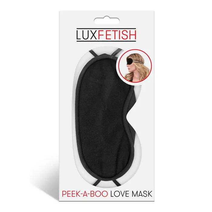 Anal PeekaBoo Love Mask Black Lux Fetish Anal PeekaBoo Love Mask Black Lux Fetish