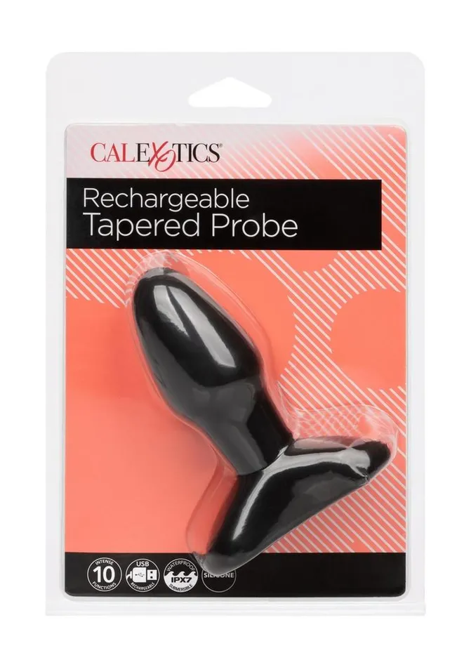 Anal Toys Rechargeable Tapered Probe Silicone Anal Stimulator Anal Anal
