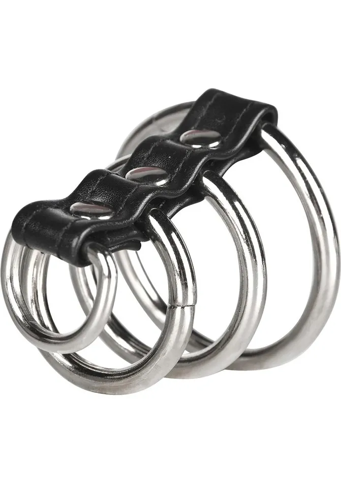 Blue Line CandB Gear Male Sex Toys C and B Gear 3 Ring Gates Of Hell