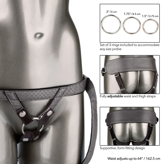 CalExotics Female Sex Toys Her Royal Harness the Regal Princess Pewter CalExotics Female Sex Toys Her Royal Harness the Regal Princess Pewter
