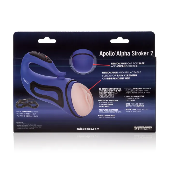 CalExotics Male Sex Toys Apollo Alpha Stroker 2 Vagina CalExotics Male Sex Toys Apollo Alpha Stroker 2 Vagina