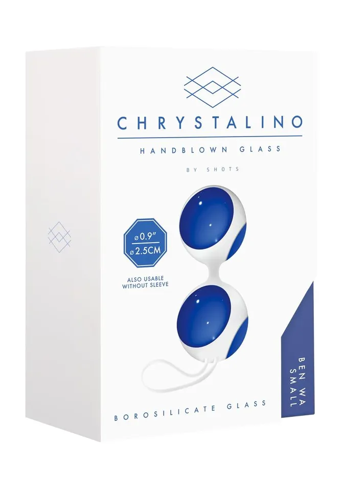 Chrystalino Dildos Chrystalino Ben Wa Small Glass Ben Wa Balls Chrystalino Dildos Chrystalino Ben Wa Small Glass Ben Wa Balls