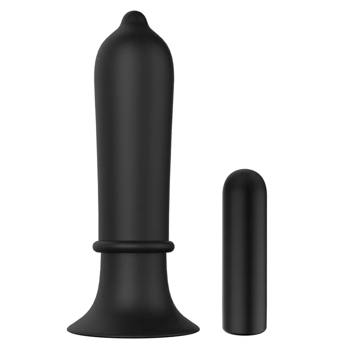 Condom Bullet Anal Vibrator ADLTOYFUN Female Sex Toys