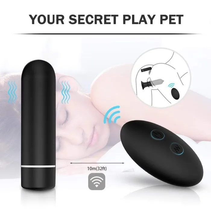 Condom Bullet Anal Vibrator ADLTOYFUN Female Sex Toys