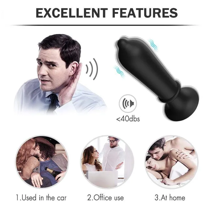Condom Bullet Anal Vibrator ADLTOYFUN Female Sex Toys
