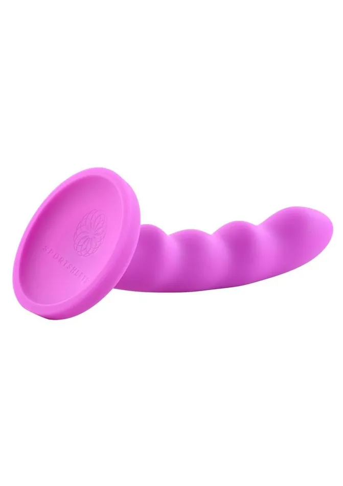 Female Sex Toys Nautia Silicone Curved Dildo with Suction Cup Sportsheets