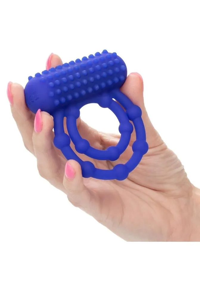 Female Sex Toys Silicone Rechargeable 10 Bead Maximus Couples Ring Couples Enhancers