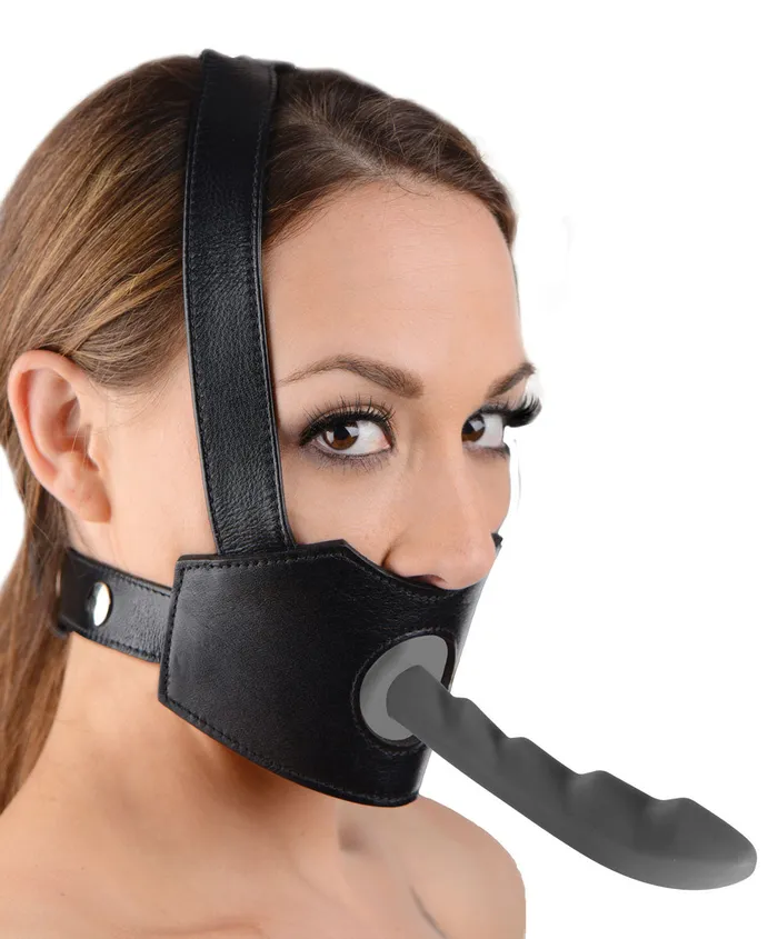 Female Sex Toys XR Brands Master Series Face Fuk II Dildo Face Harness Female Sex Toys XR Brands Master Series Face Fuk II Dildo Face Harness