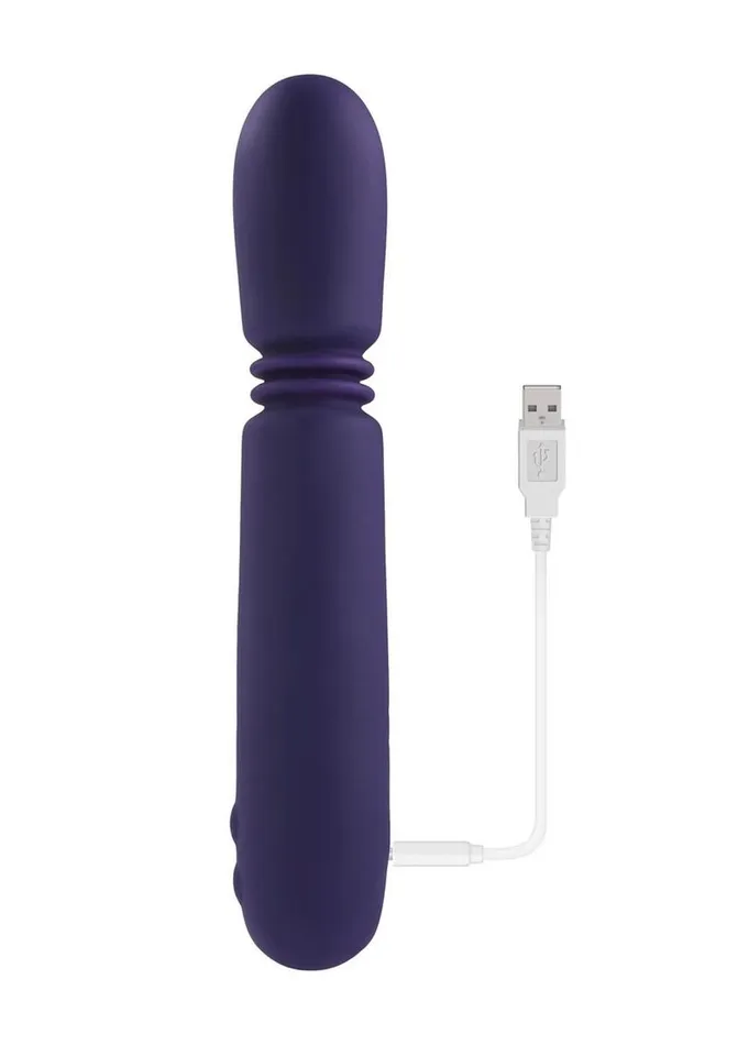 Handy Thruster Rechargeable Silicone Vibrator Evolved Female Sex Toys