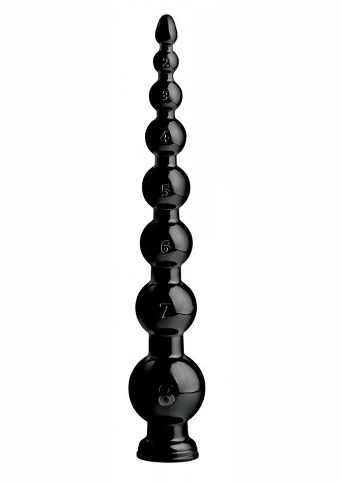 Hosed Graduated Beaded Hose 19in Long Hosed Anal