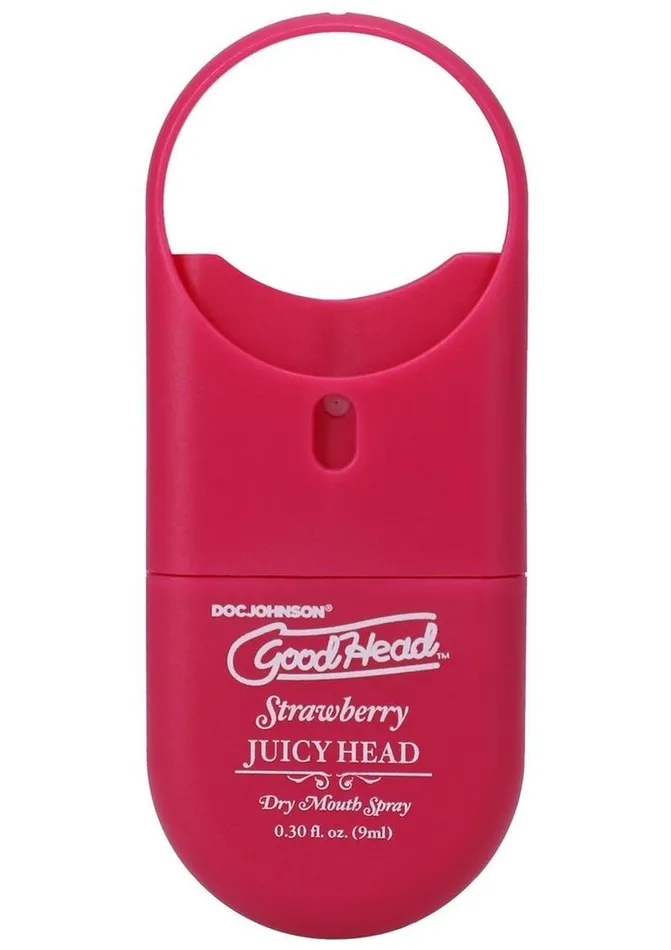 Male Sex Toys GoodHead Goodhead Juicy Head Dry Mouth Spray ToGo Strawberry