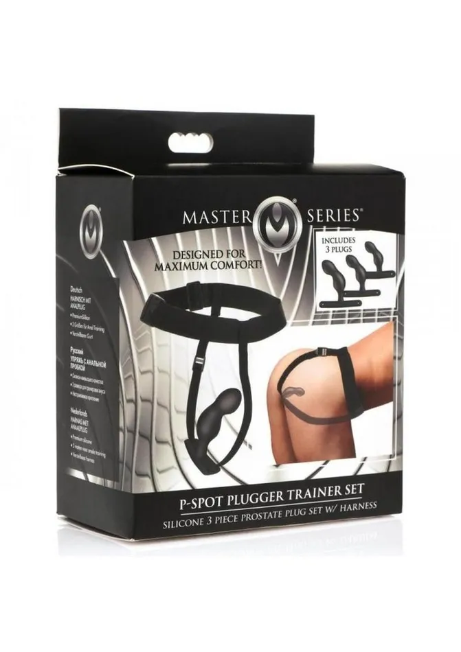 Male Sex Toys Master Series Master Series PSpot Plugger Trainer Silicone Anal