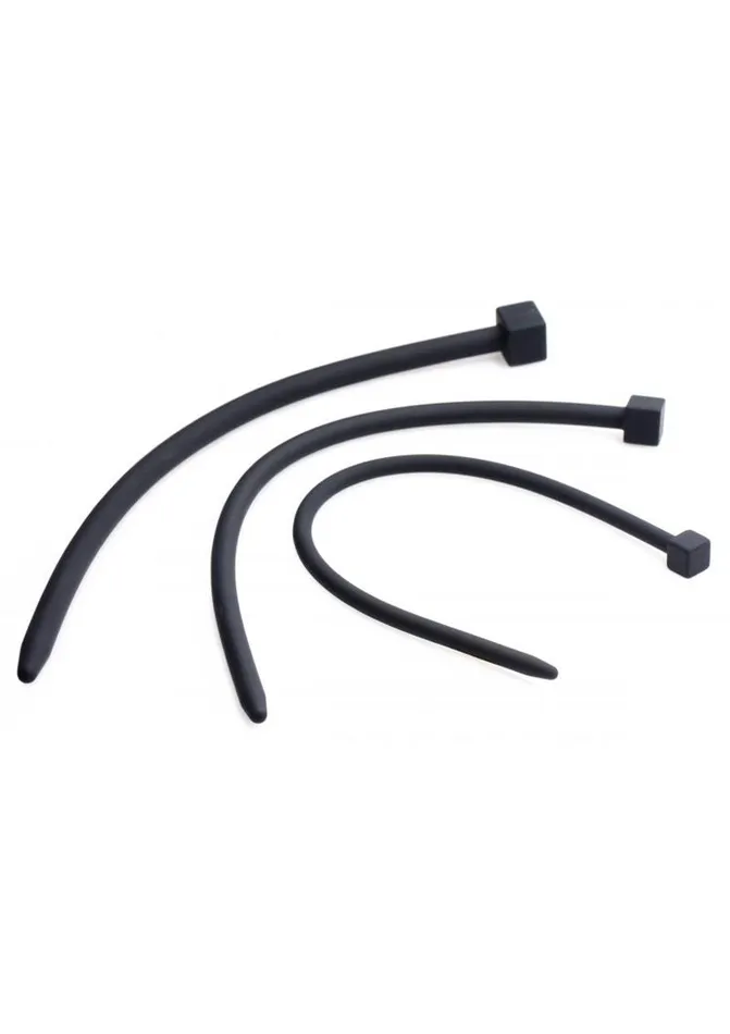 Master Series Male Sex Toys Master Series Bolted Deluxe Silicone Urethral Sounds Master Series Male Sex Toys Master Series Bolted Deluxe Silicone Urethral Sounds
