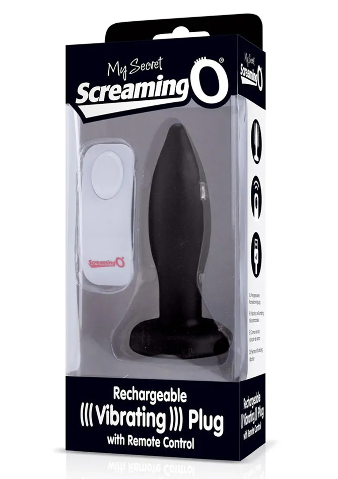 My Secret My Secret Rechargeable Vibrating Plug with Wireless Remote Control Waterproof Female Sex Toys