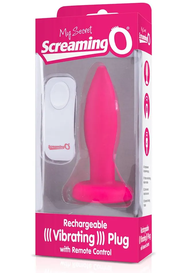 My Secret My Secret Rechargeable Vibrating Plug with Wireless Remote Control Waterproof Female Sex Toys