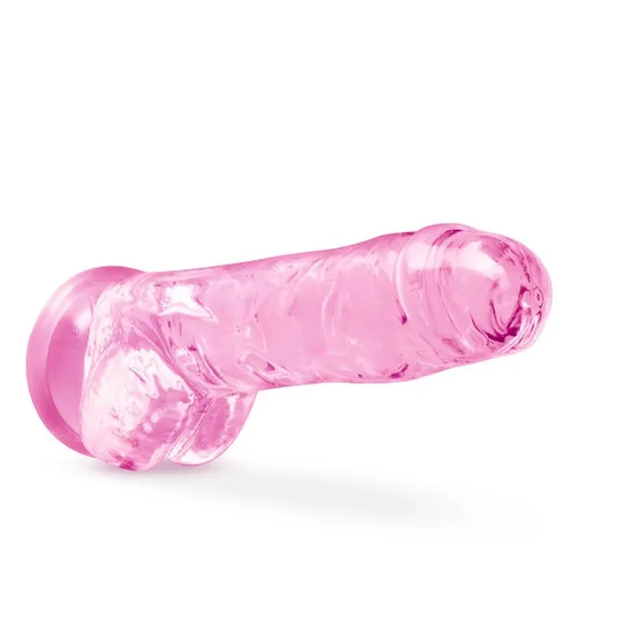 Naturally Yours Female Sex Toys Naturally Yours 8 Crystaline Dildo Rose
