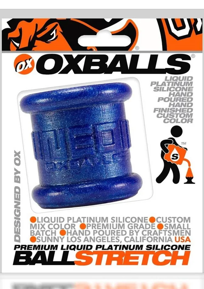 Neo Tall Silicone Ballstretcher Large Blueballs Oxballs Female Sex Toys