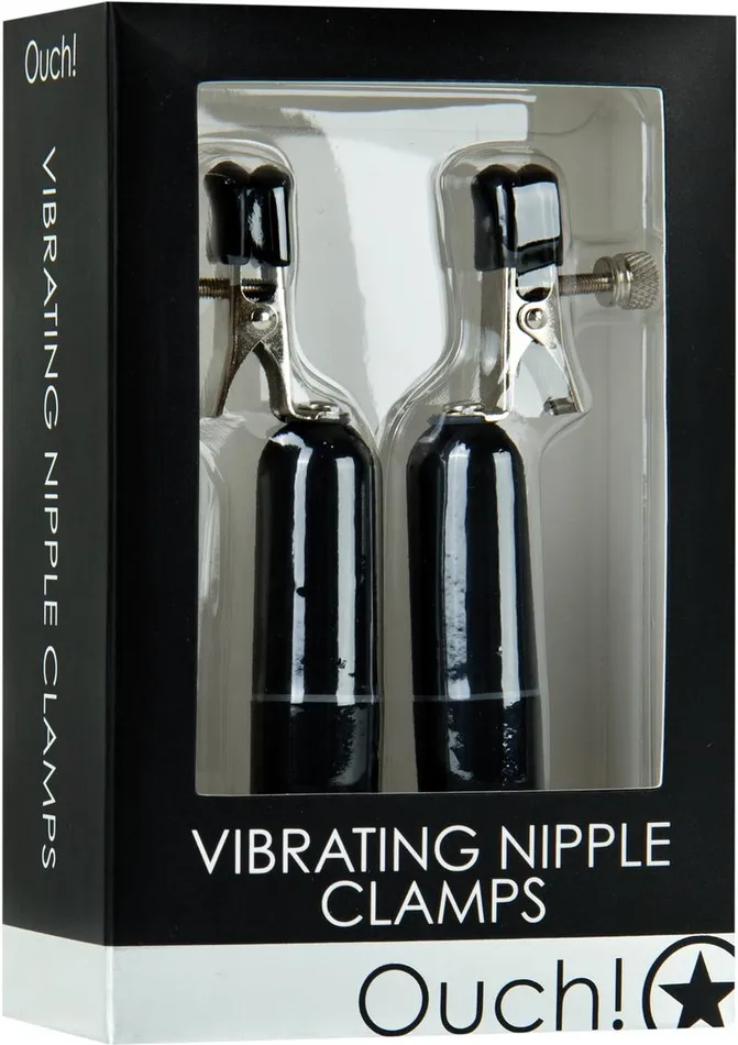 Ouch Vibrating Nipple Clamps Ouch Couples Ouch Vibrating Nipple Clamps Ouch Couples