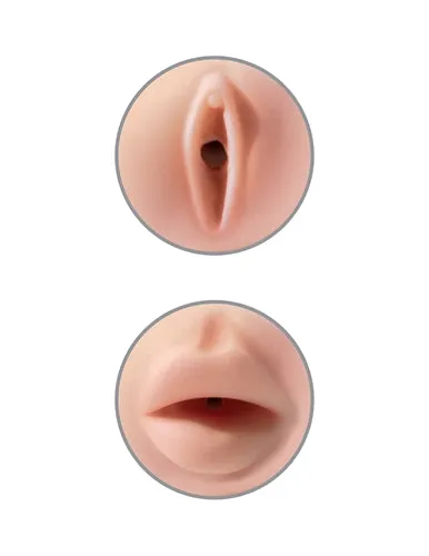 PDX Brands Pipedream Extreme Tight Grip Pussy and Mouth Masturbator Male Sex Toys PDX Brands Pipedream Extreme Tight Grip Pussy and Mouth Masturbator Male Sex Toys