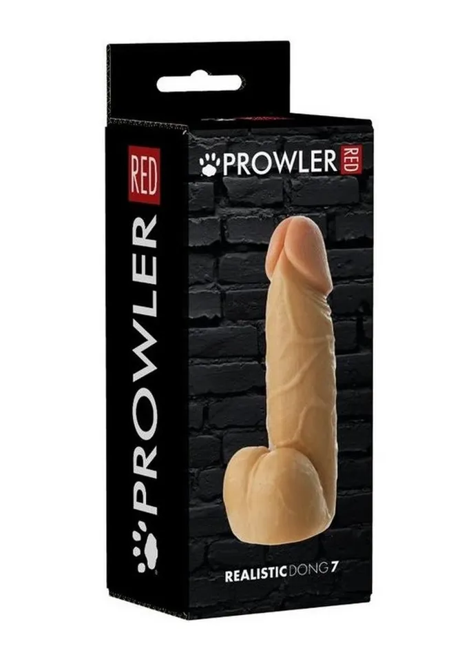 Prowler RED Female Sex Toys Prowler Dildo with Balls