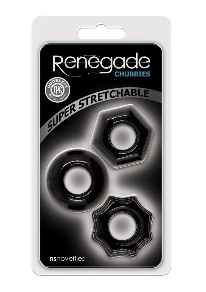 Renegade Chubbies Super Stretchable Cock Rings Renegade Male Sex Toys