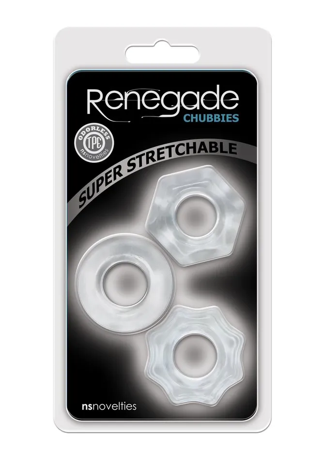 Renegade Chubbies Super Stretchable Cock Rings Renegade Male Sex Toys