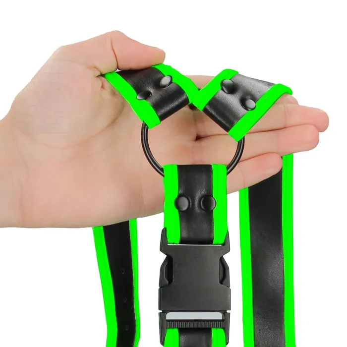 Shots Ouch Female Sex Toys Bonded Leather Buckle Harness Smallmedium Glow in the Dark Shots Ouch Female Sex Toys Bonded Leather Buckle Harness Smallmedium Glow in the Dark