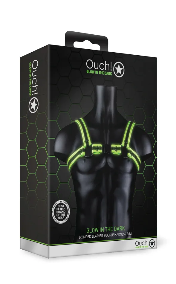 Shots Ouch Female Sex Toys Bonded Leather Buckle Harness Smallmedium Glow in the Dark Shots Ouch Female Sex Toys Bonded Leather Buckle Harness Smallmedium Glow in the Dark