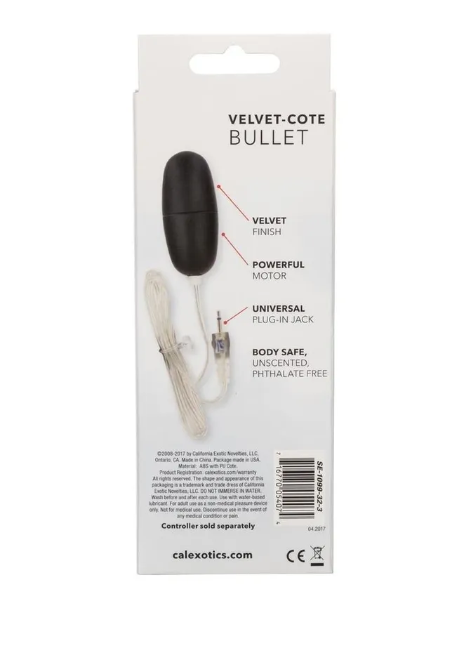 Sterling Collection Standard Velvet Cote Bullet Sterling Collection Female Sex Toys Sterling Collection Standard Velvet Cote Bullet Sterling Collection Female Sex Toys