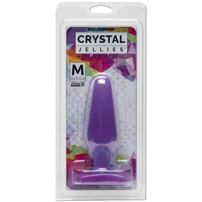 The Toolshed AU Anal Medium Butt Plug Purple