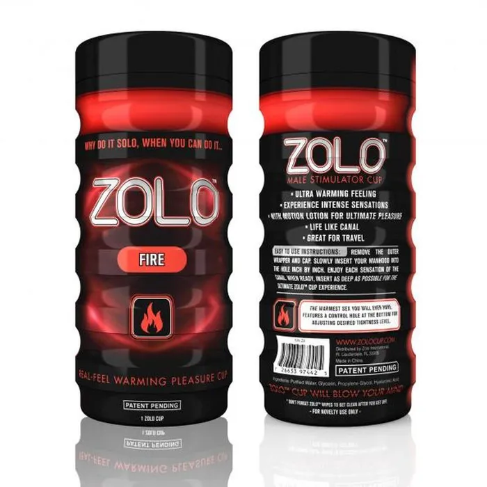The Toolshed AU Male Sex Toys Zolo Fire Cup