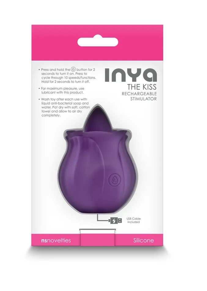 Vibrators nsnovelties Inya the Kiss Purple Vibrators nsnovelties Inya the Kiss Purple