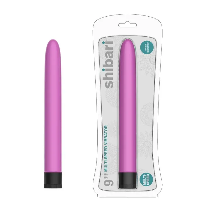 Vibrators Shibari MultiSpeed Vibrator 9in Pink The Toolshed AU