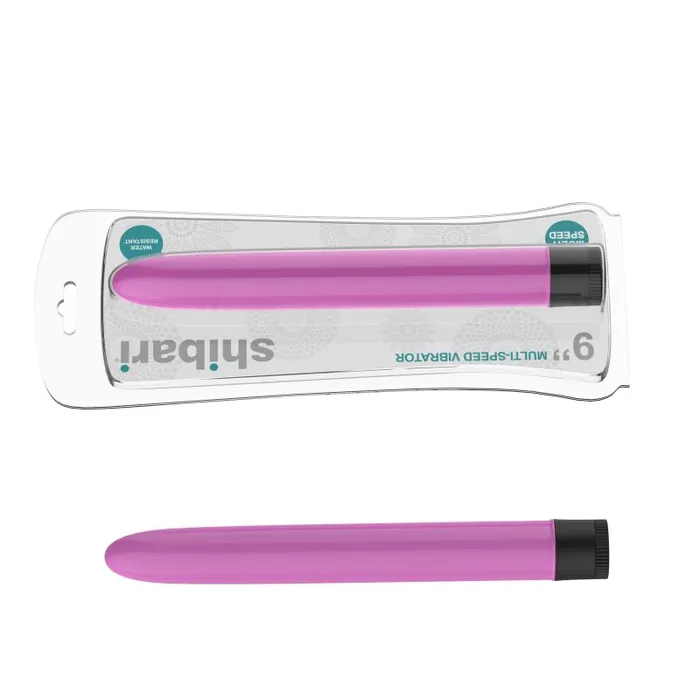 Vibrators Shibari MultiSpeed Vibrator 9in Pink The Toolshed AU