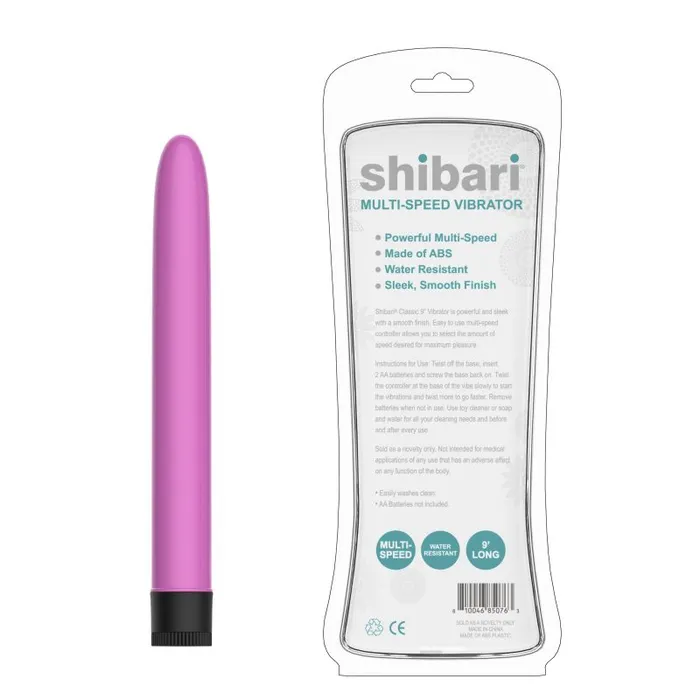Vibrators Shibari MultiSpeed Vibrator 9in Pink The Toolshed AU