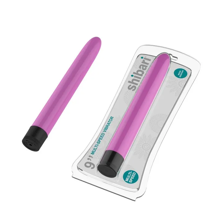 Vibrators Shibari MultiSpeed Vibrator 9in Pink The Toolshed AU