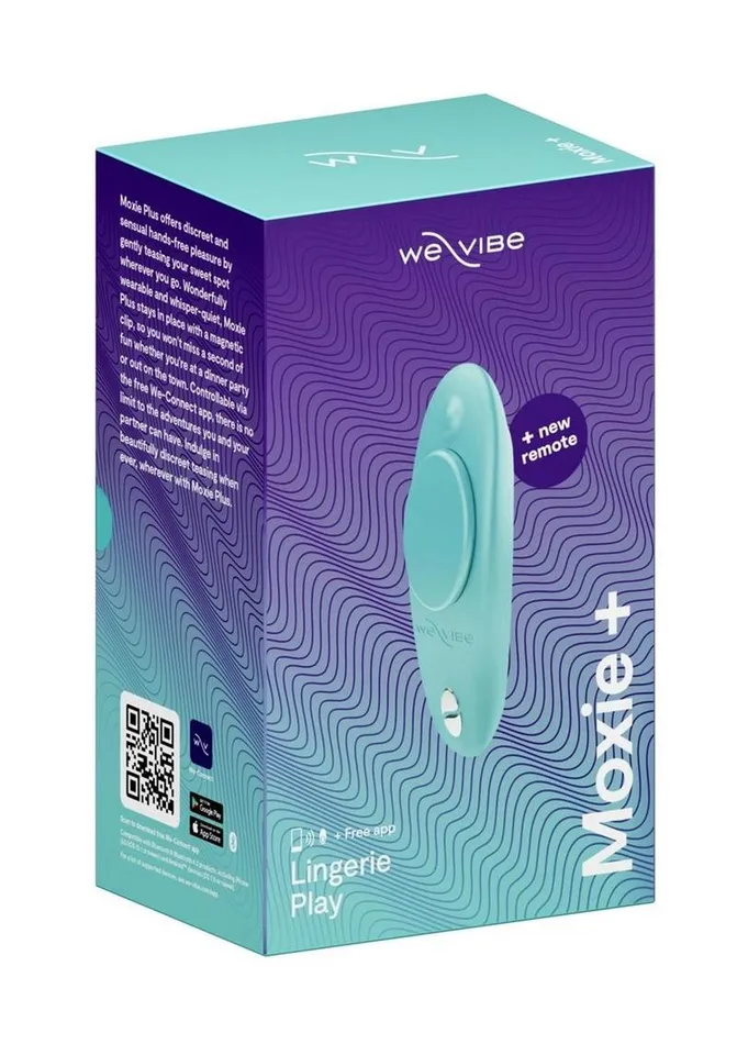 WeVibe Female Sex Toys WeVibe Moxie Wearable Rechargeable Silicone Panty Vibe Clitoral Stimulator with Remote