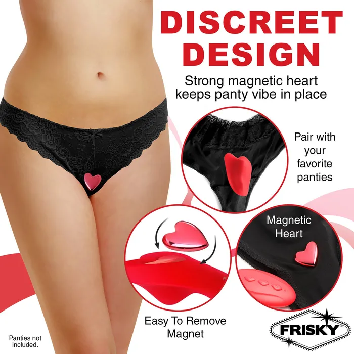 XR Brands Frisky Female Sex Toys Love Connection Silicone Panty Vibe With Remote Control Red XR Brands Frisky Female Sex Toys Love Connection Silicone Panty Vibe With Remote Control Red