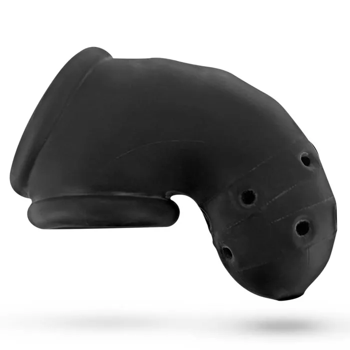 Anal Airlock AirLite Vented Chasity Black Ice Oxballs