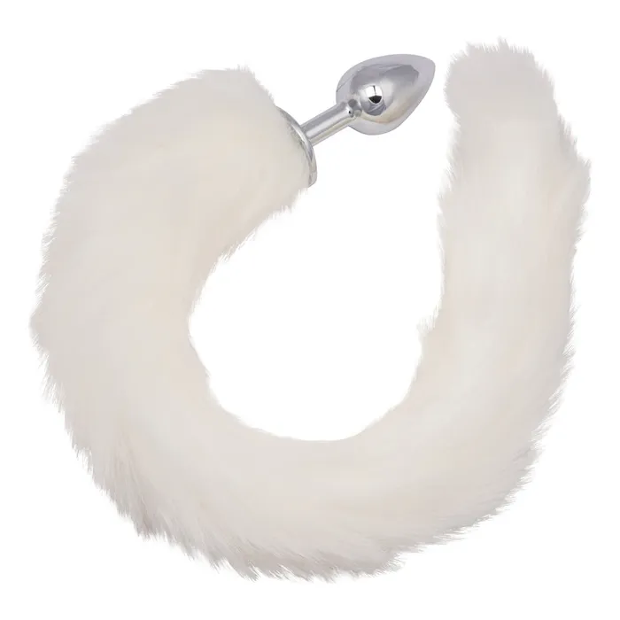 Anal Running Wild Tail White CalExotics