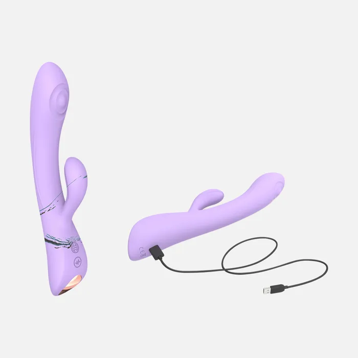 Bunny and Clyde Rabbit Vibrator Lavender Love to Love Vibrators Bunny and Clyde Rabbit Vibrator Lavender Love to Love Vibrators