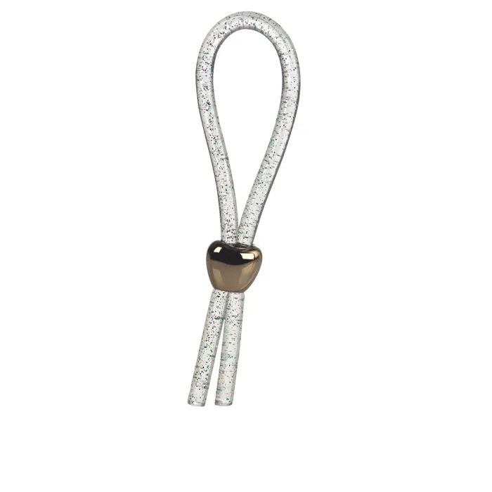 CalExotics Adjustable Loop Enhancer Clear Glitter ItsForMyFriend Anal