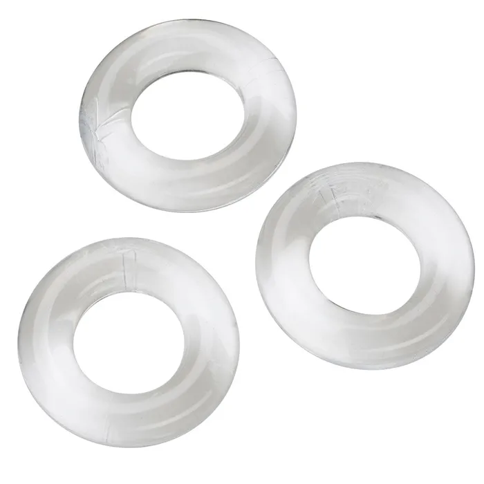 Cloud 9 Novelties Dildos Cockring Combo Clear