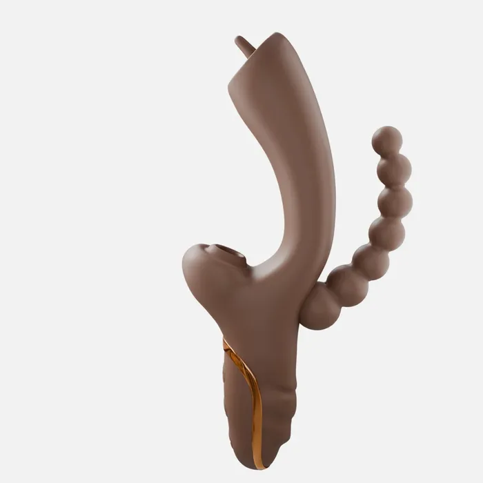 Curio Female Sex Toys Evans 3 Tip Rabbit Vibrator