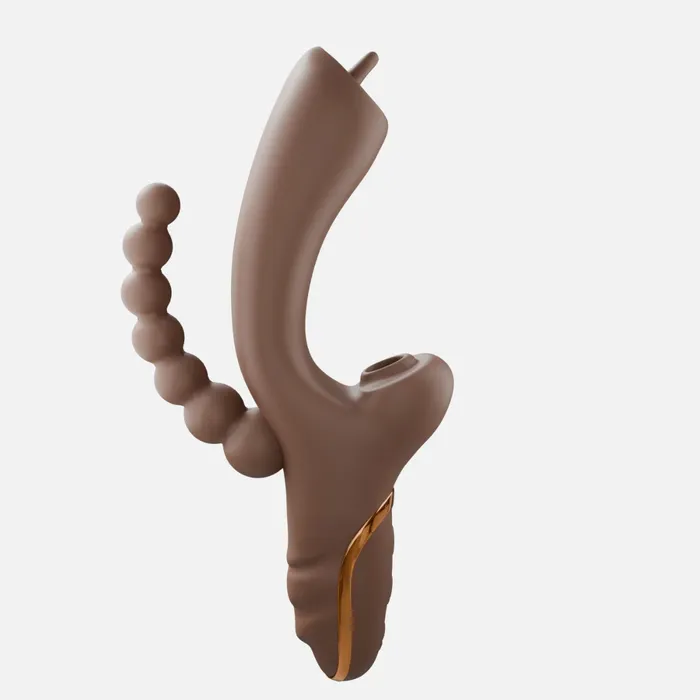 Curio Female Sex Toys Evans 3 Tip Rabbit Vibrator