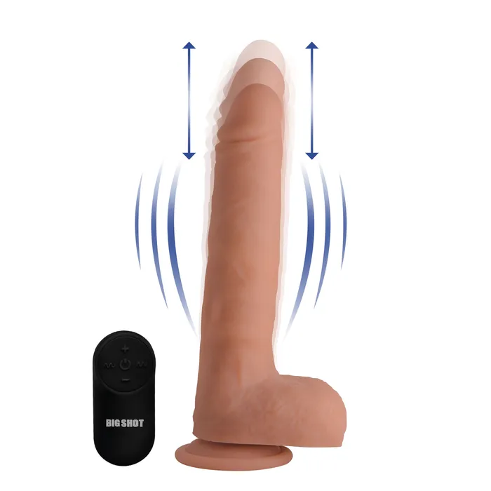 Dildos Big Shot BIG SHOT THRUSTING DILDO 9