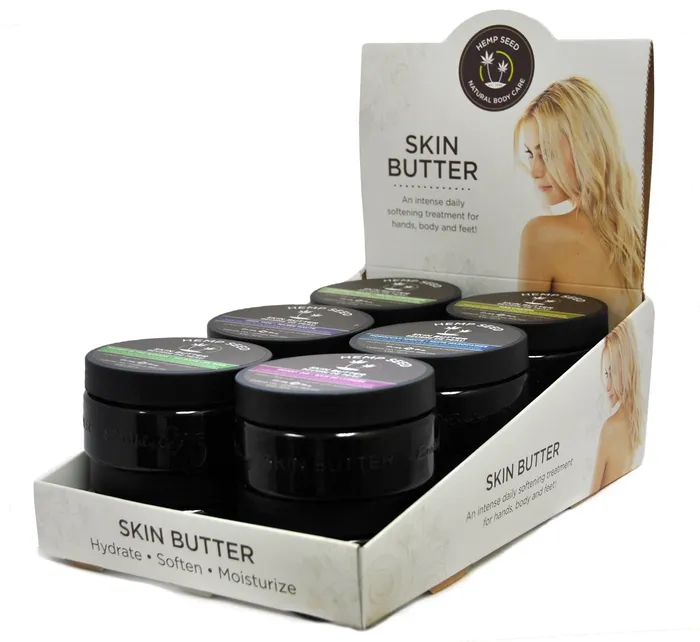 Dildos Earthly Body PrePack Skin Butter 12pc Display