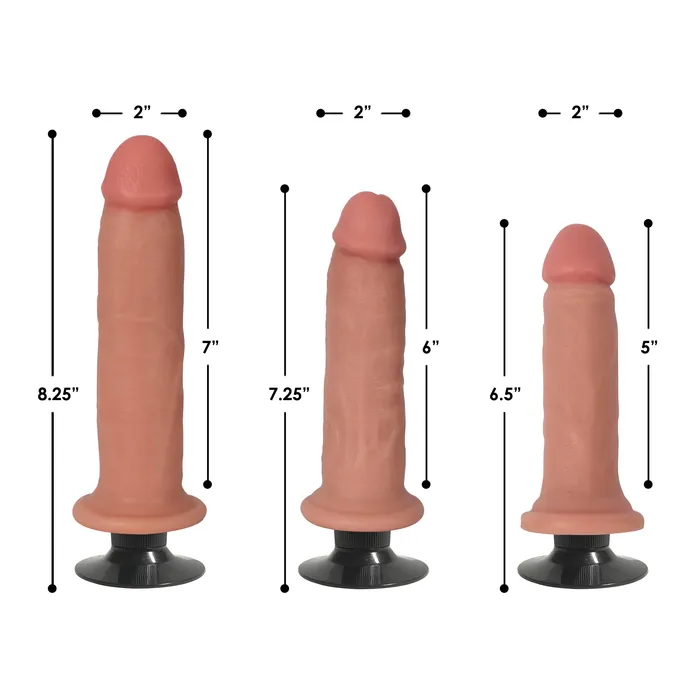 Dildos JOCK 6 Vibrating Dildo No Balls Vanilla Jock Dildos JOCK 6 Vibrating Dildo No Balls Vanilla Jock