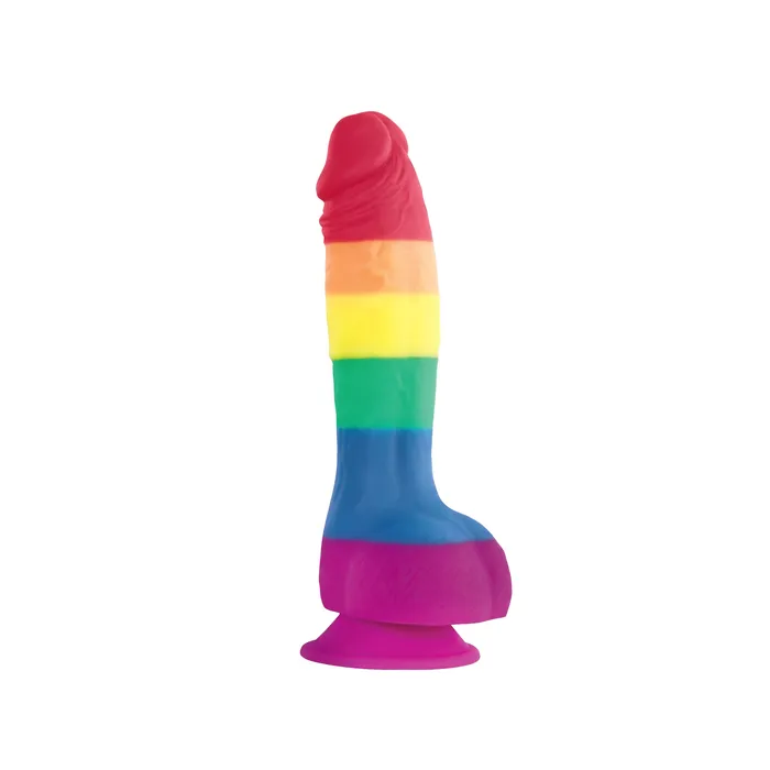 Dildos nsnovelties Colours Pride Edition 6 Inch Dong Rainbow