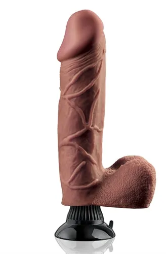 Dildos Real Feel Deluxe no10 10Inch Brown Pipedream